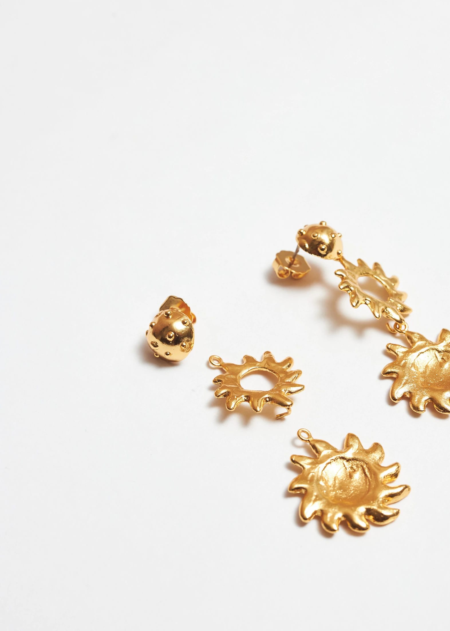 Aretes Solé Garden Dorado - imagen 3