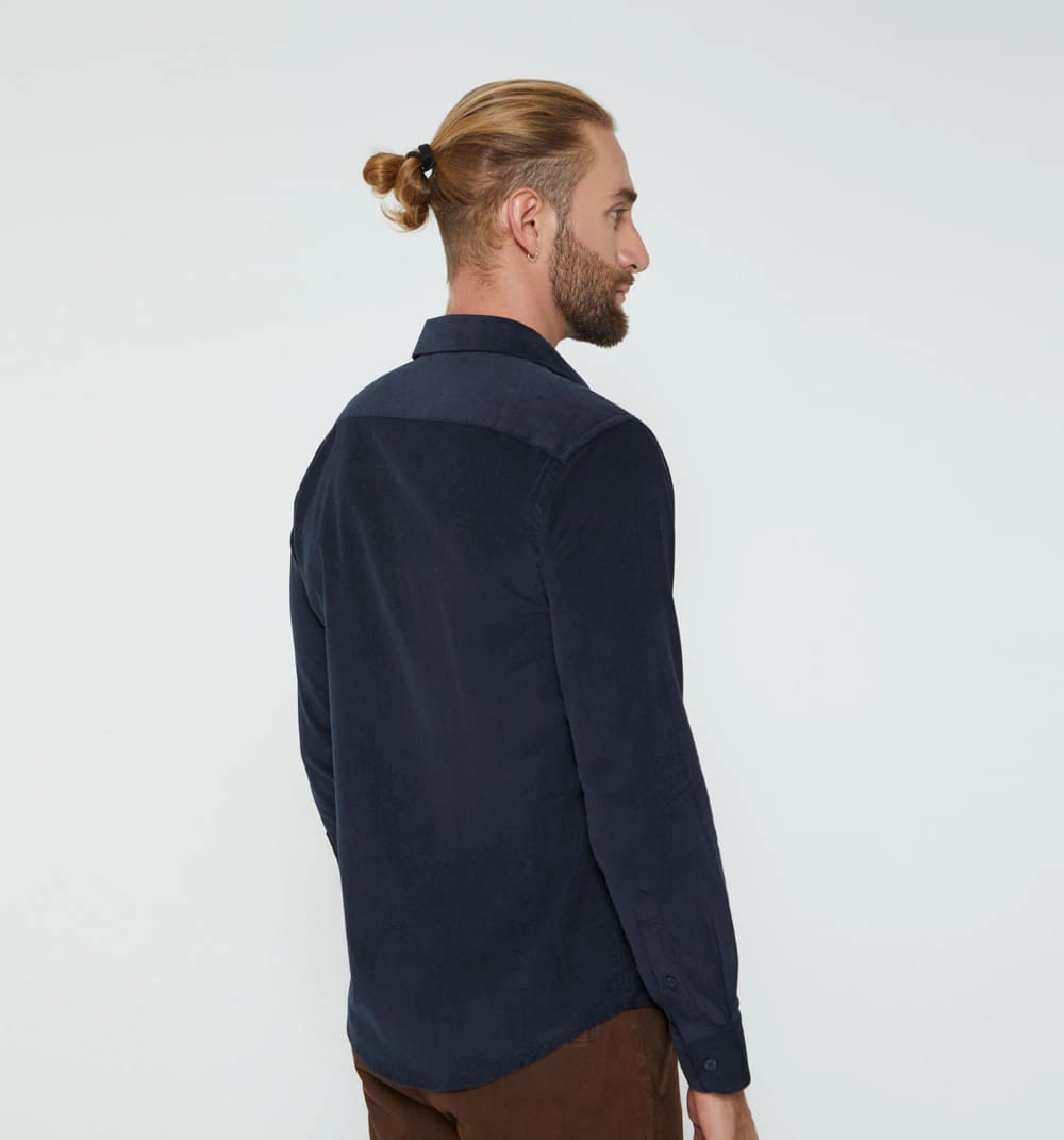 Camisa para hombre  con tela corduroy - imagen 12