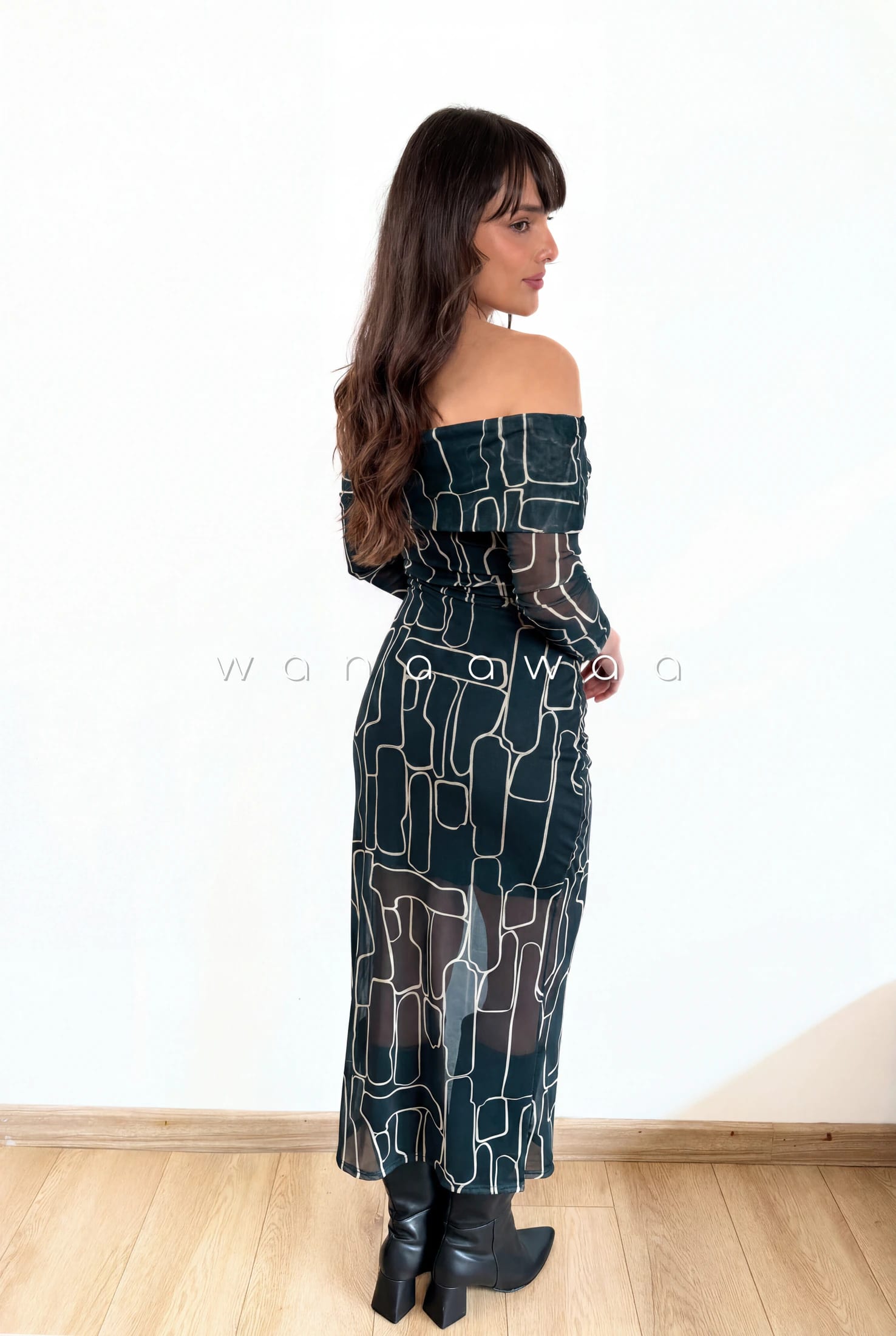 VESTIDO DILAY CÚBICO - imagen 5
