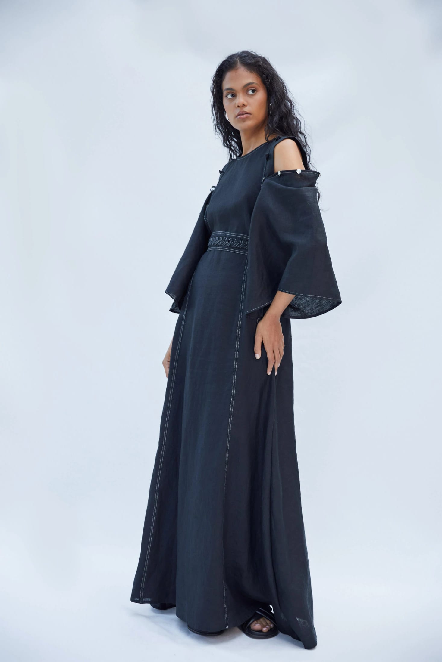 JULY DRESS BLACK - imagen 2