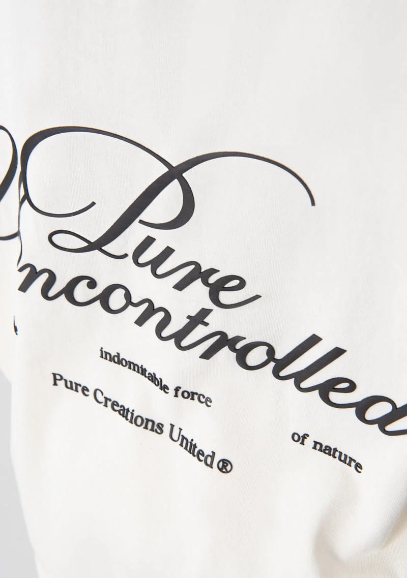 Uncontrolled cream t-shirt - imagen 10