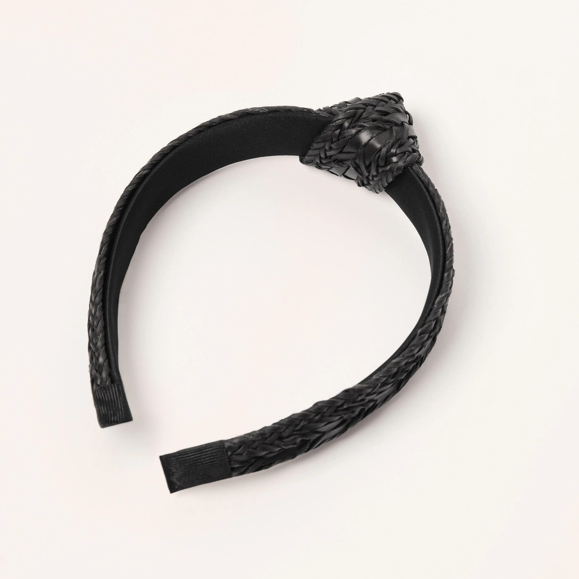 Diadema Trenzada con Nudo - imagen 1