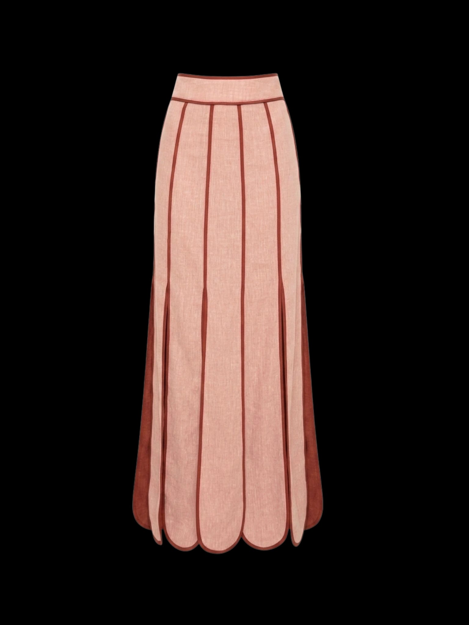 CETINA SKIRT APRICOT ORANGE - imagen 1