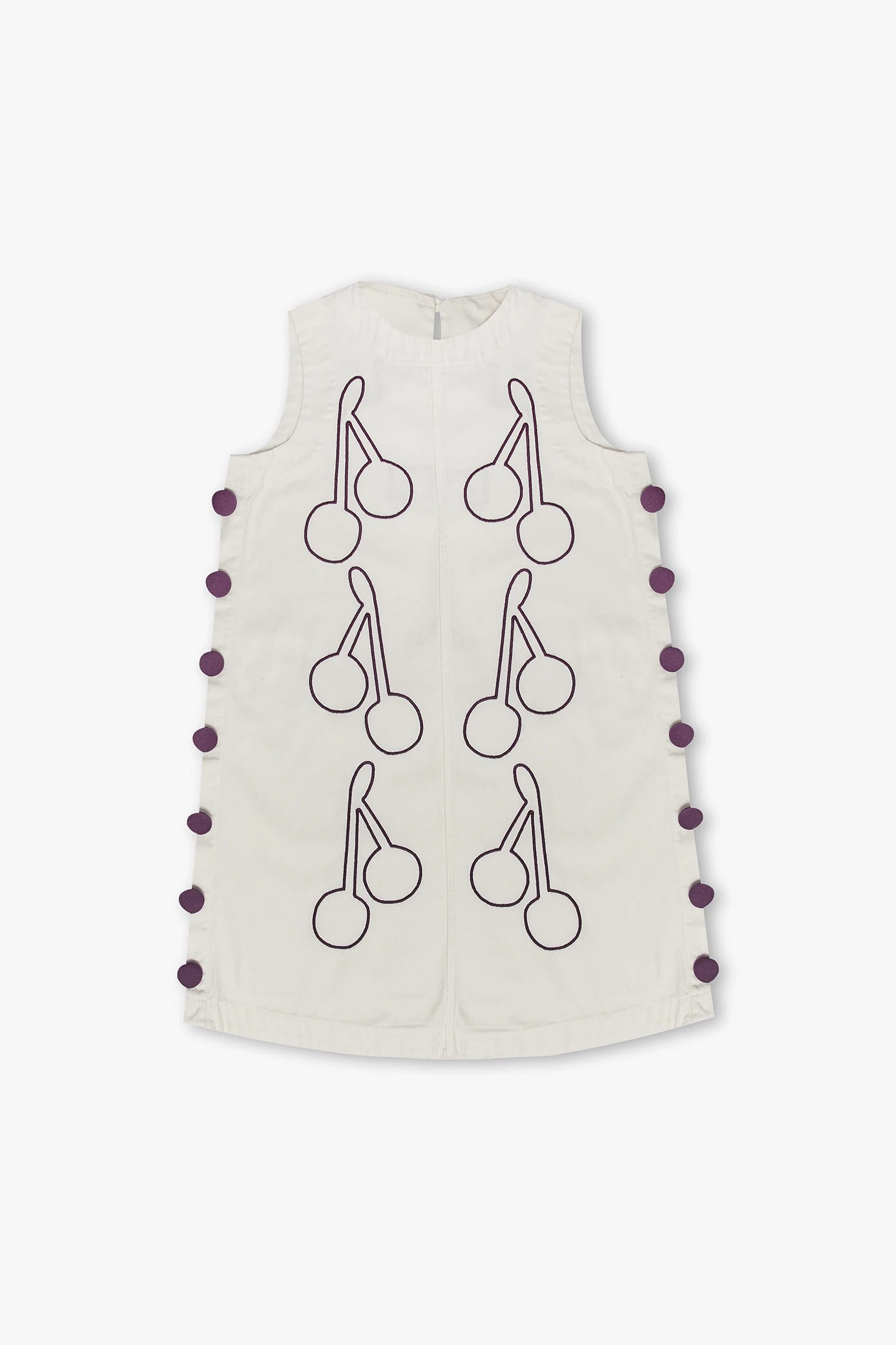 Vestido Anfitriona Cherries Crudo - imagen 15