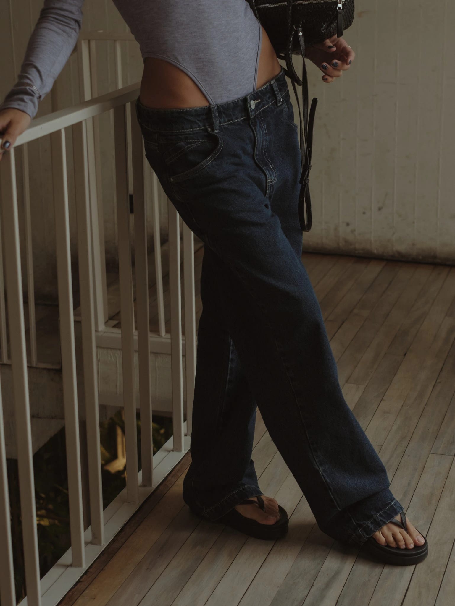 CAMPUS STRAIGHT JEAN - RAW DENIM - imagen 3