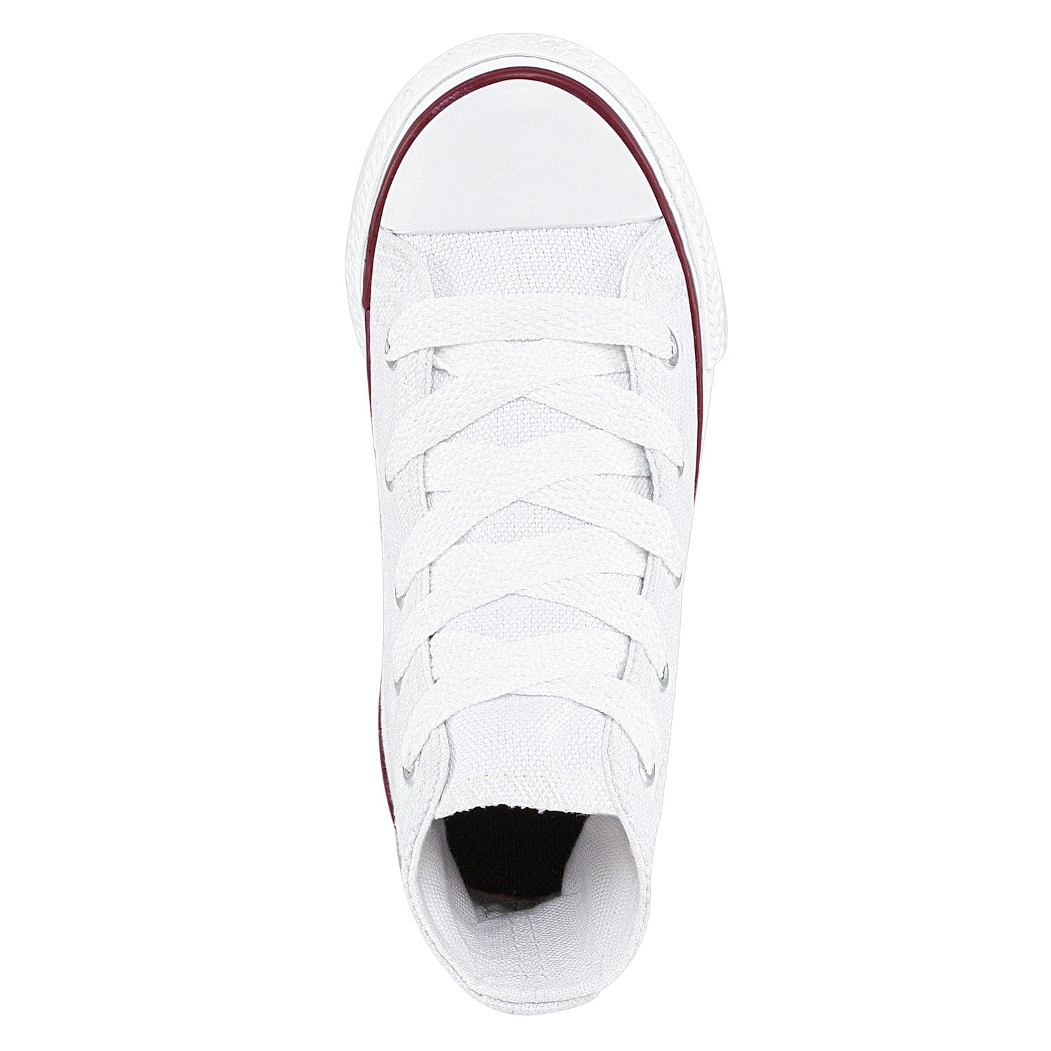 Tenis Urbanos Discovery Alto Blanco-Rojo Croydon Unisex - imagen 6