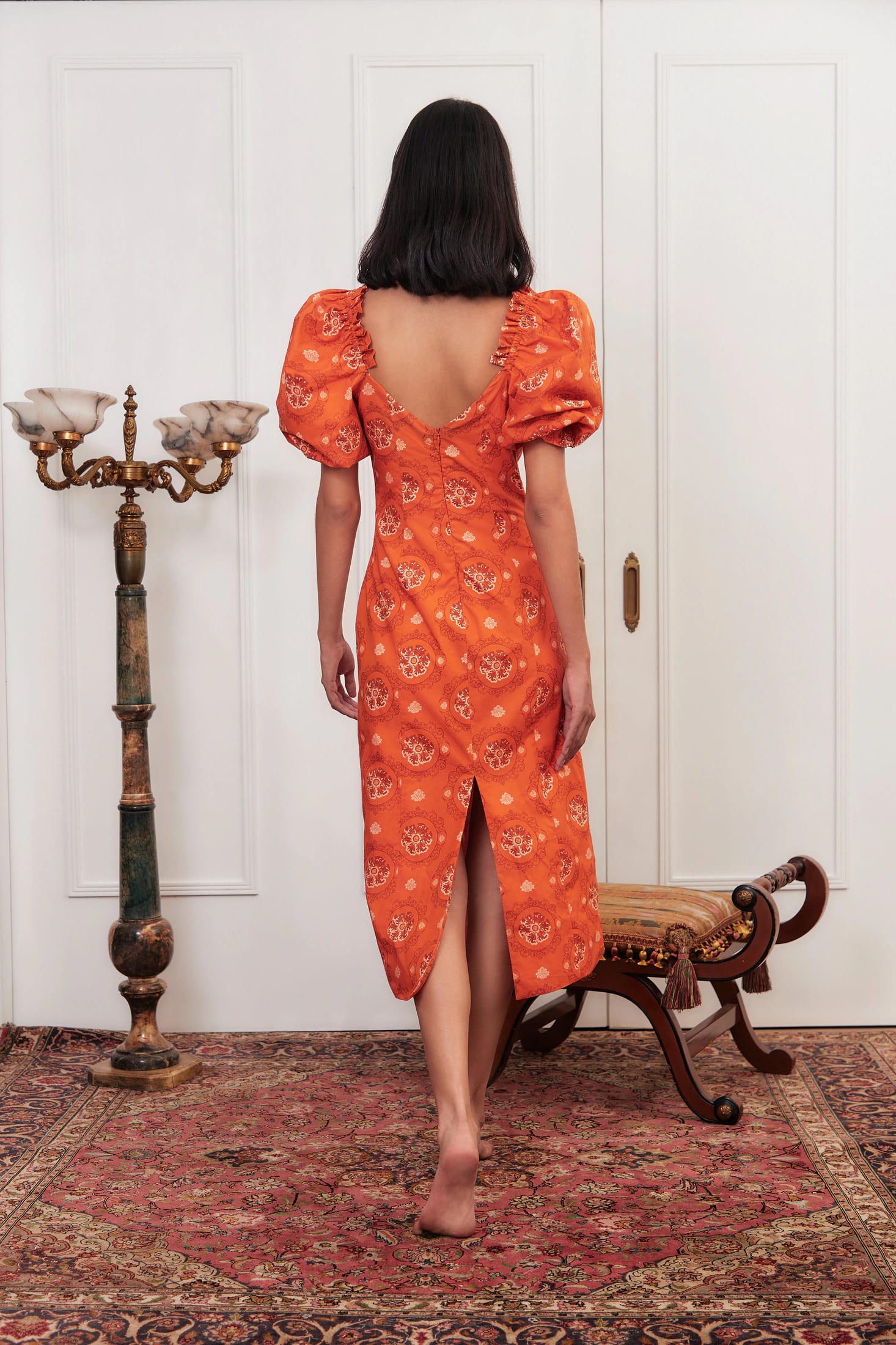 Semilla de Girasol Midi Dress - imagen 4