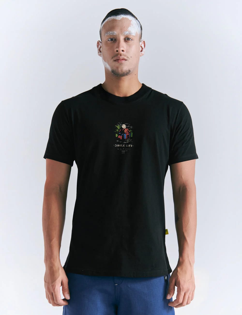Camiseta Regular Fit Mountain Life negro Hombre - imagen 10