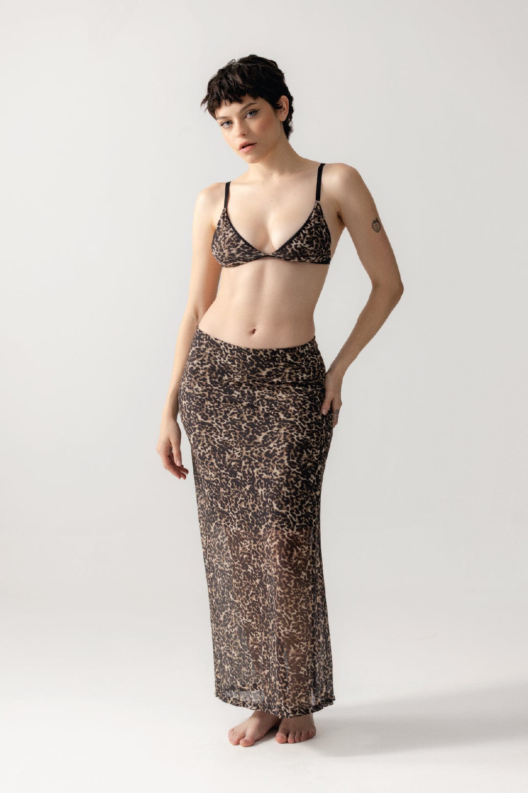 FALDA PARDO FELINA - imagen 2