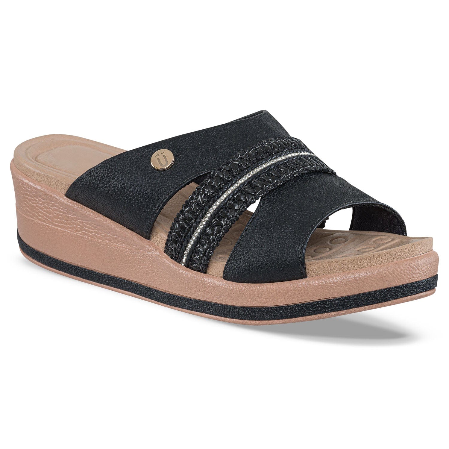 Sandalias Casuales Alfonsina Negro Croydon para Mujer - imagen 1