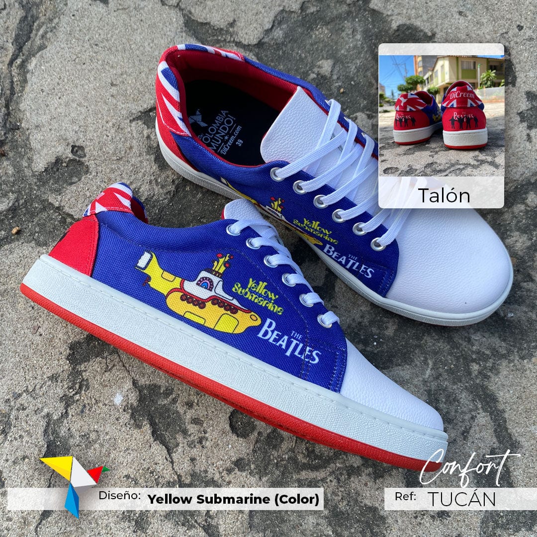 Yellow Submarine (color) – Tenis TUCÁN - imagen 1