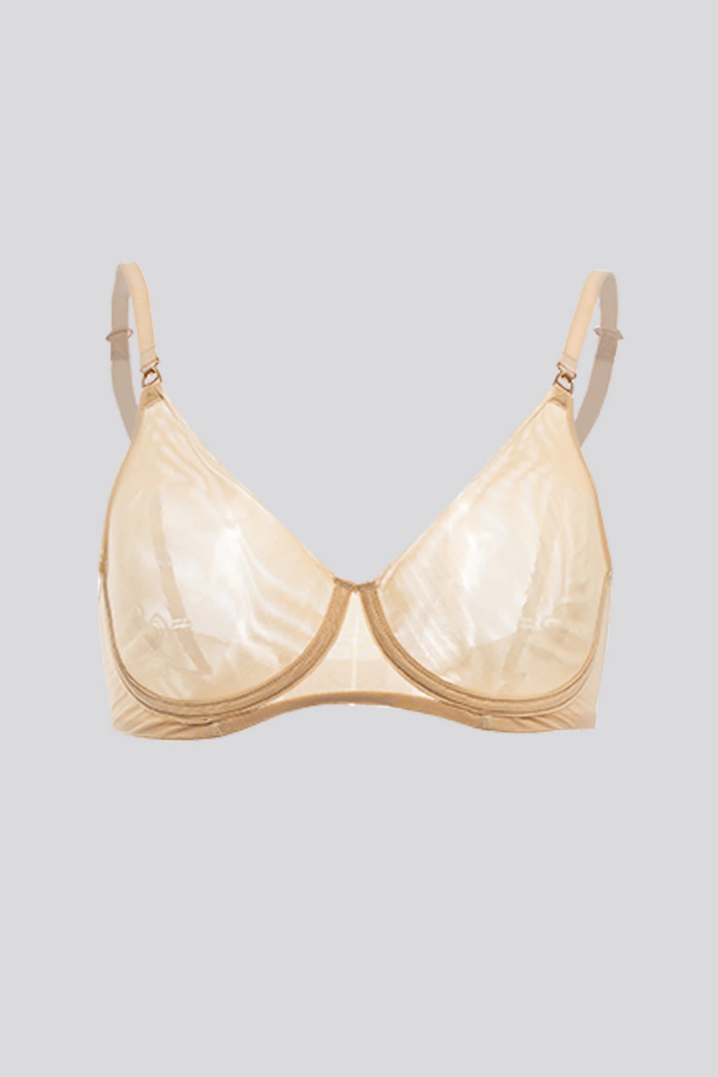 BRASIER ELLIPSE EN TUL CON ARO INVISIBLE ULTRA COMODO ALMA LIMPIA PIEL - imagen 3