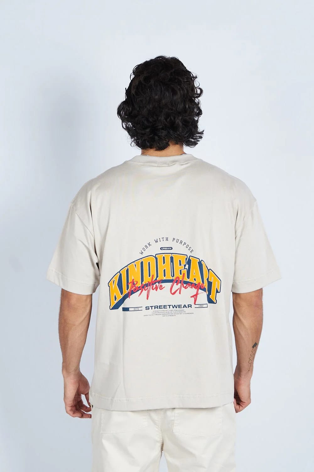 Camiseta oversize estampada KINDHEART ARENA| DROP 03 | - imagen 4