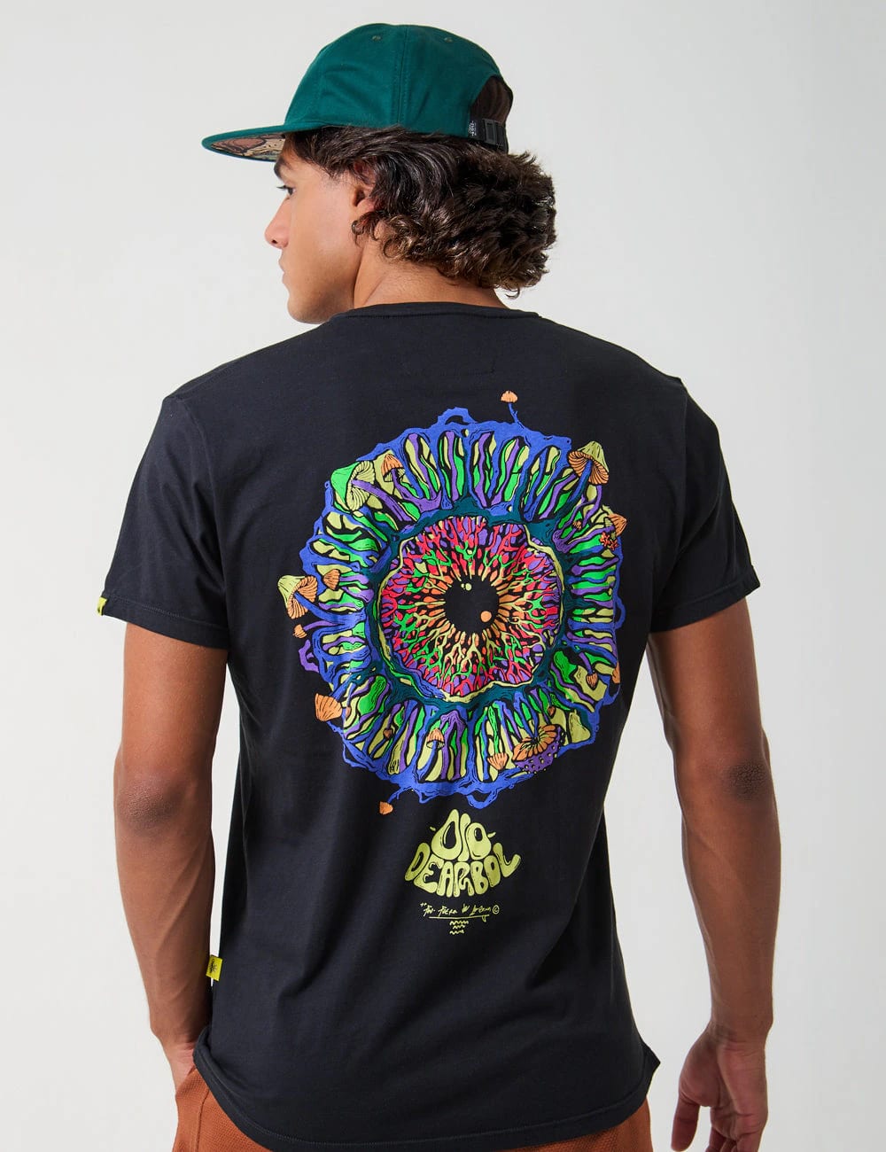 Camiseta Regular Fit Ojo de Árbol negro Hombre - imagen 4