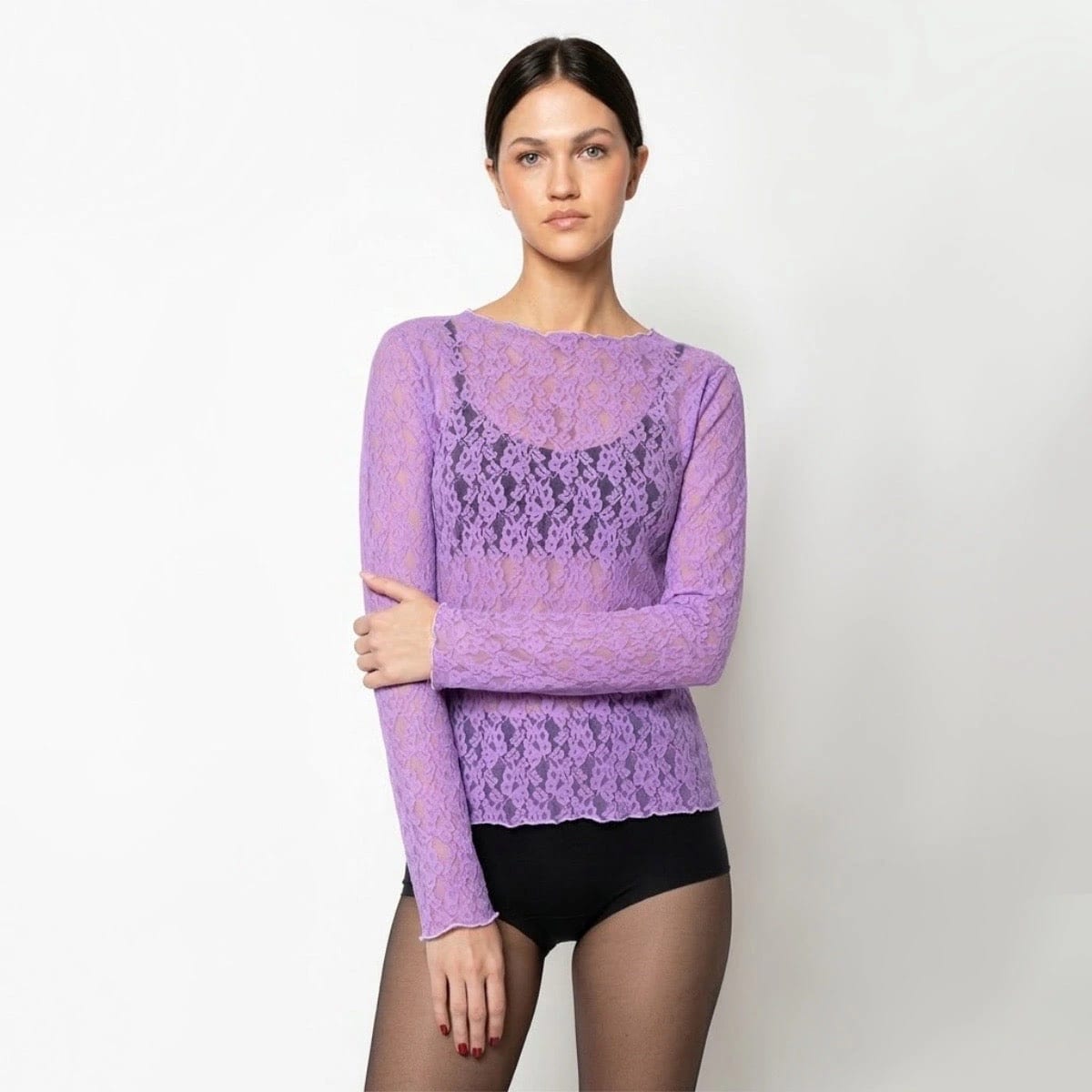 Guadalupe Top Lila - imagen 1