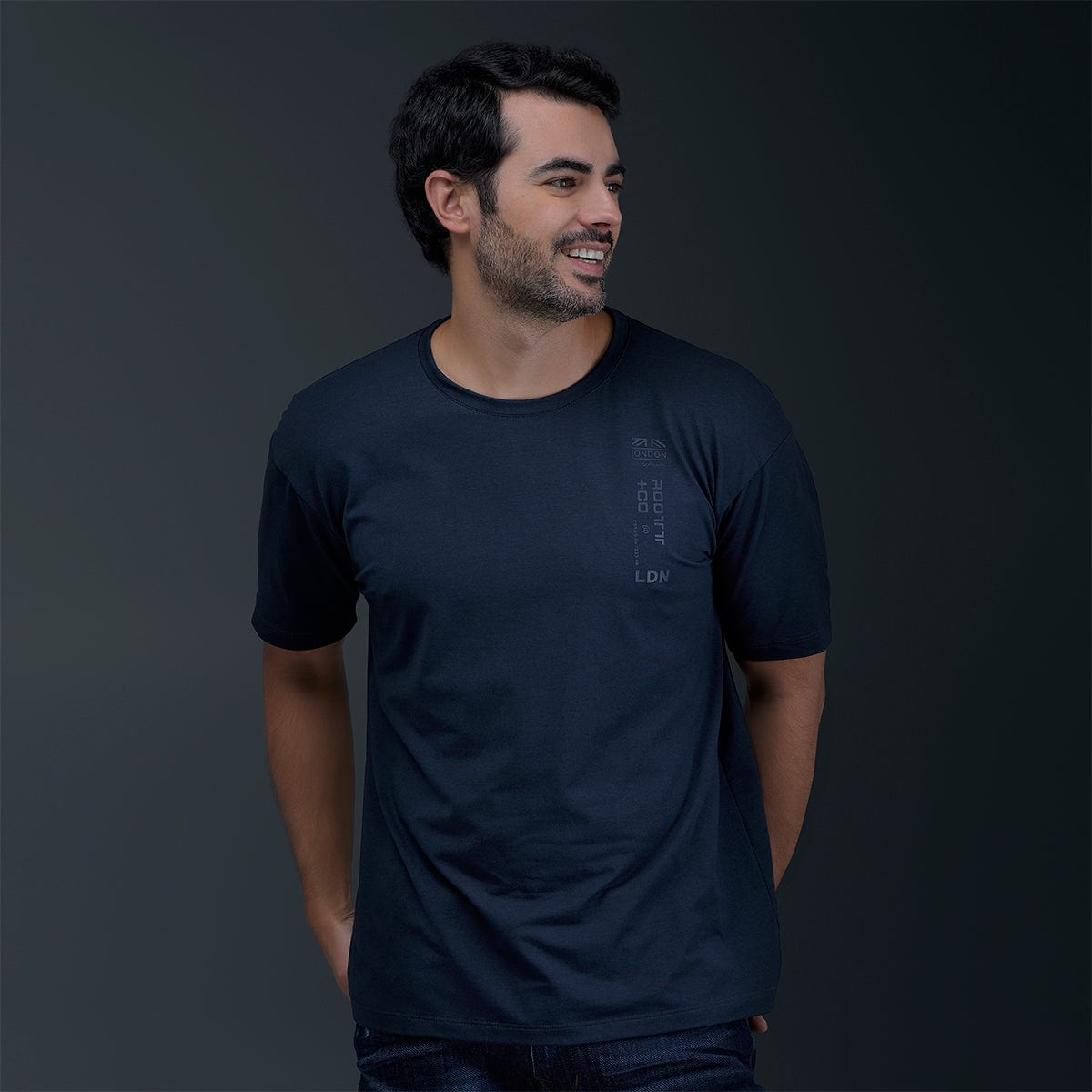 Camiseta Regular Azul - imagen 1