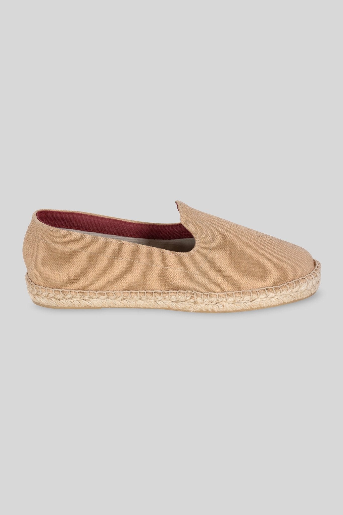 Men's leather espadrille abete canvas - imagen 1