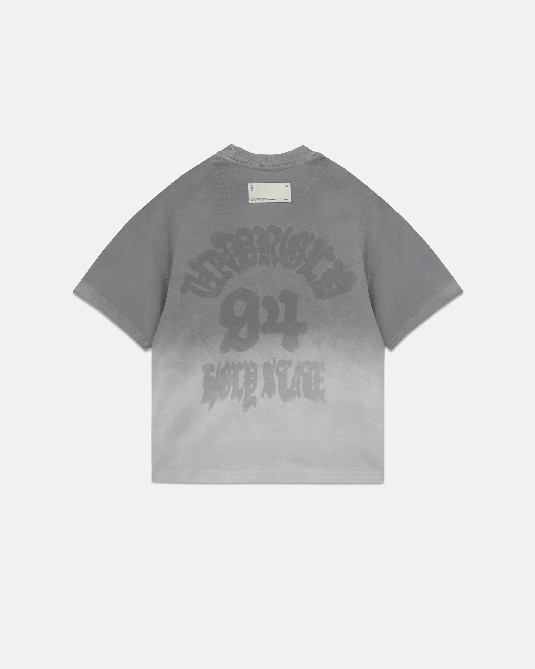 Holy State Beautiful Soul Boxy Fit Tshirt Faded Gray - imagen 1