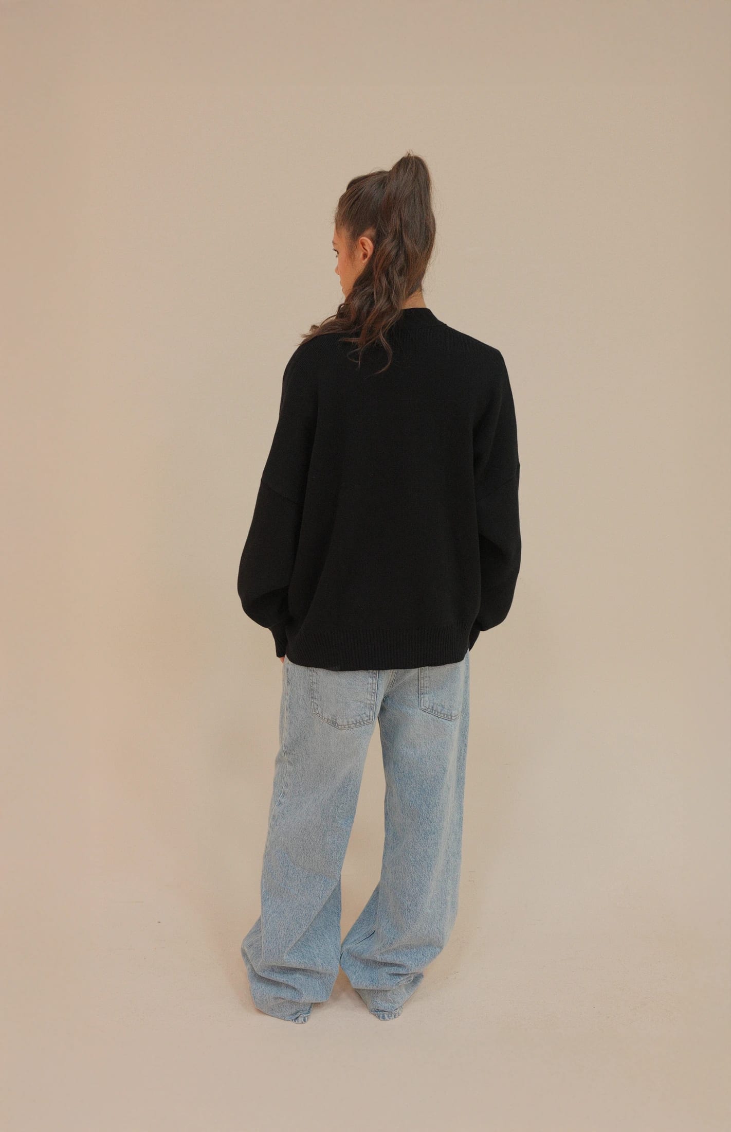 SIGNATURE CARDIGAN BLACK - imagen 5