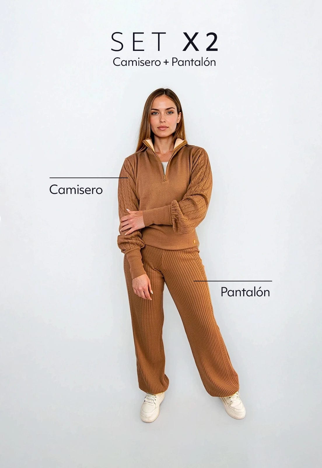 Set Camisero Sienna / Pantalón Amará - imagen 1