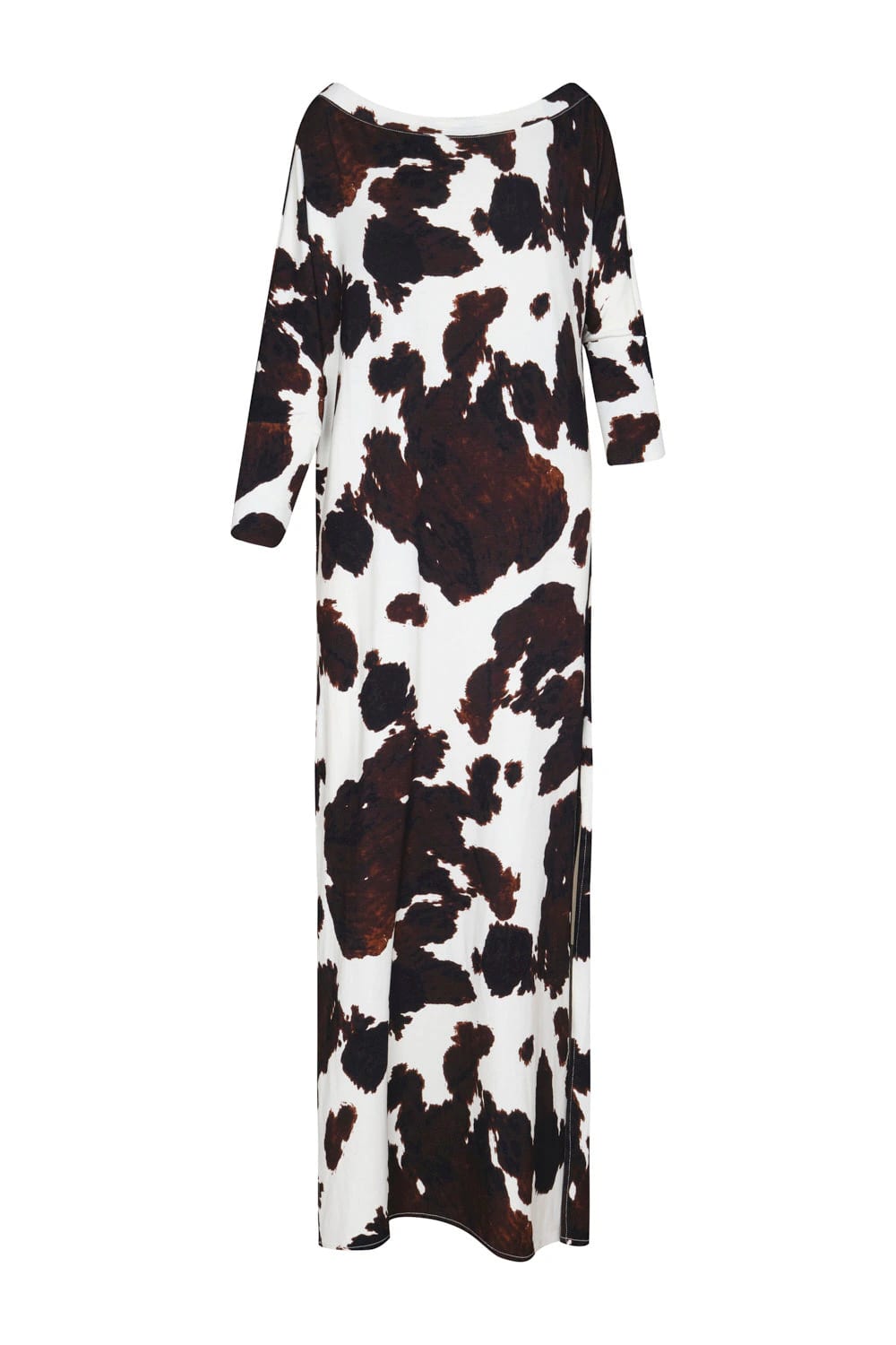 Vestido monaco ivory coffee - imagen 2