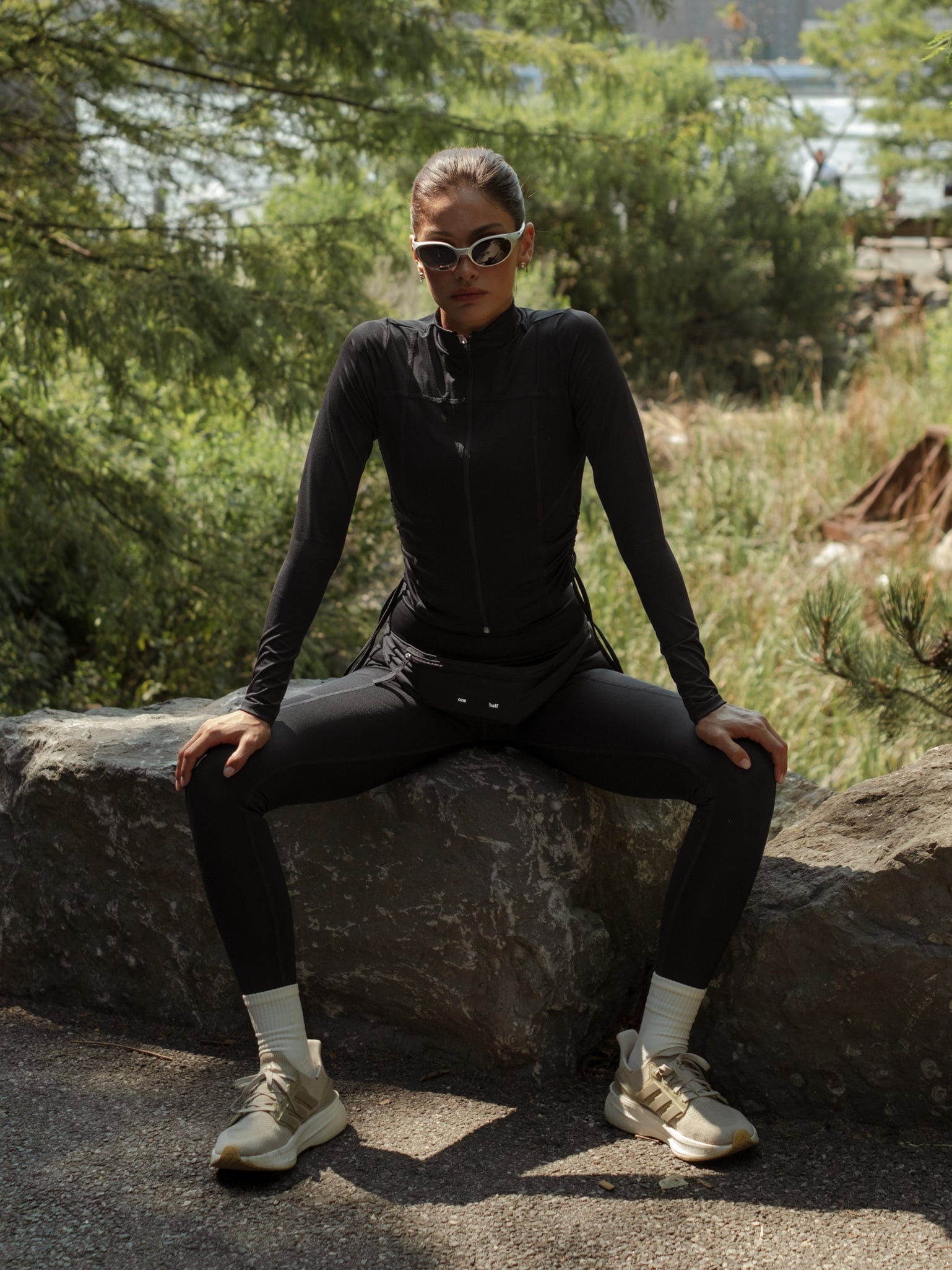 HIKING LEGGINGS - BLACK - imagen 2