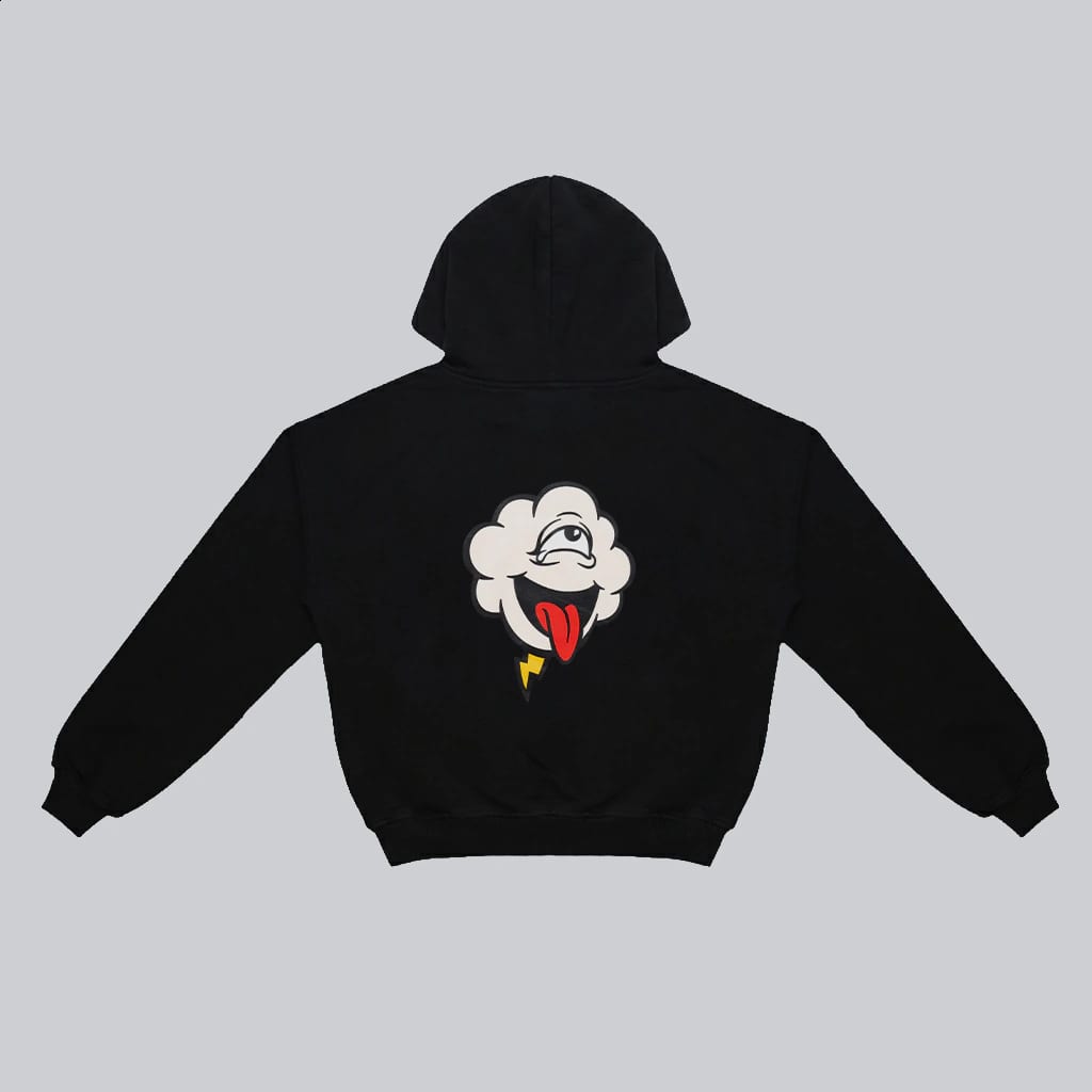 Hoodie nube negro - imagen 1