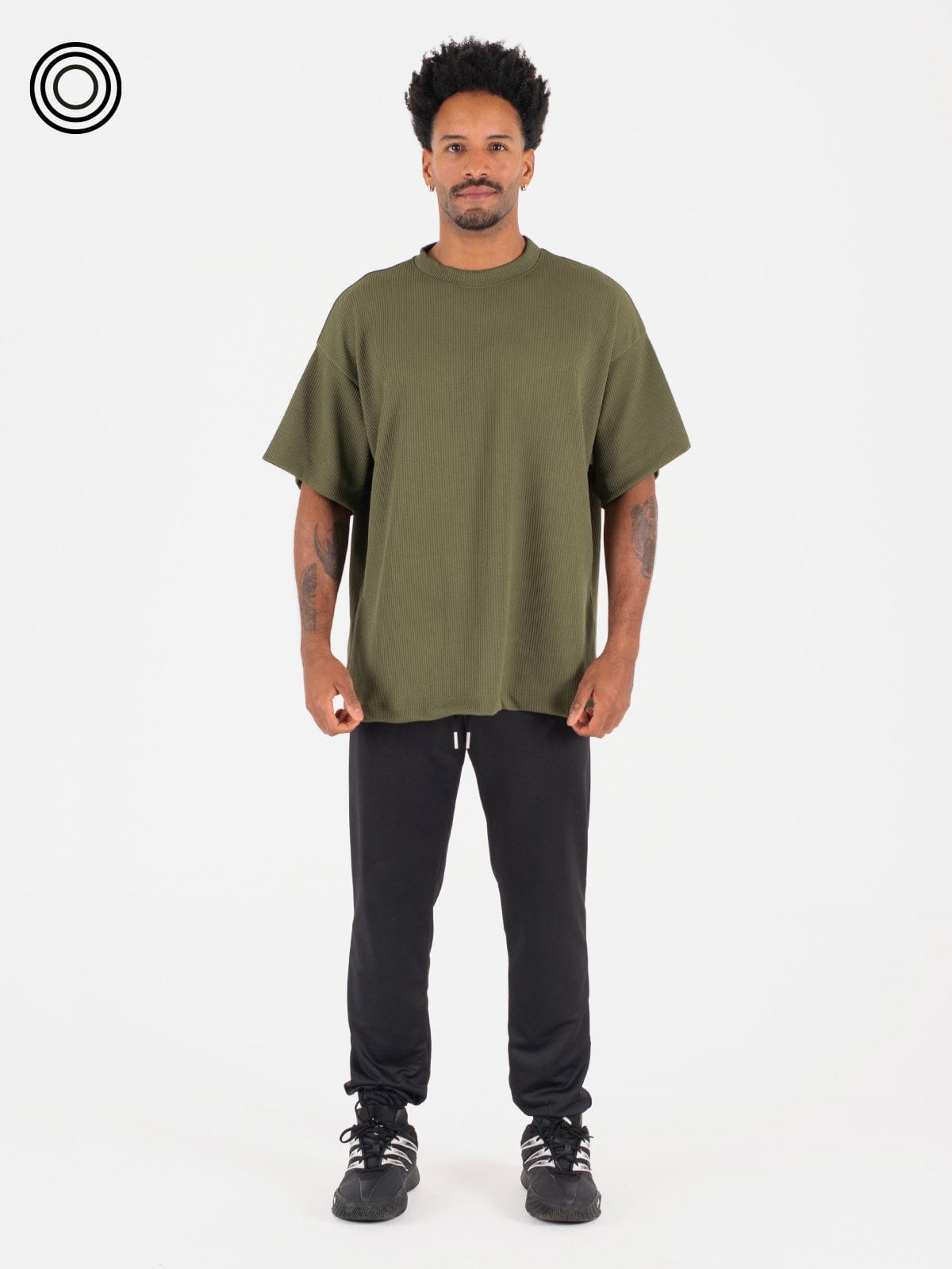 Camiseta hombre stone verde militar - imagen 7