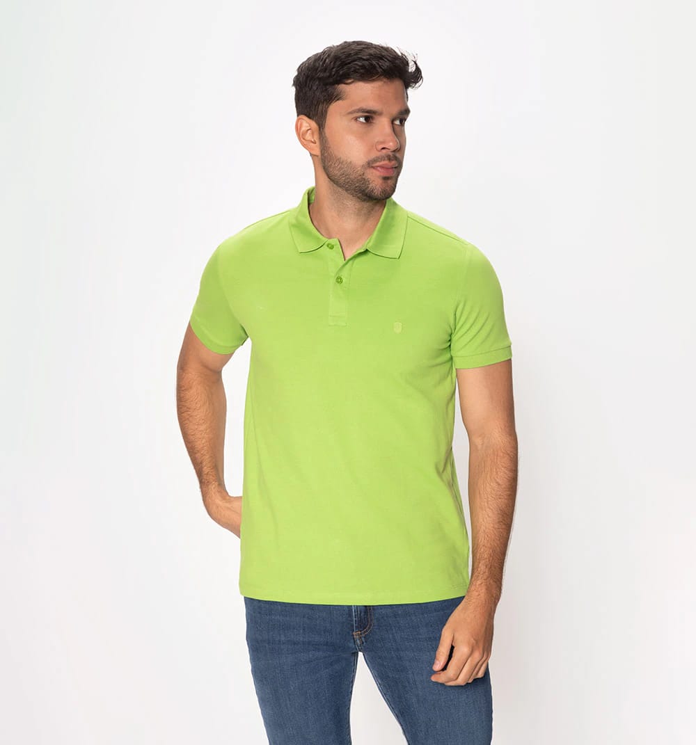 Polo básica slim fit - imagen 9