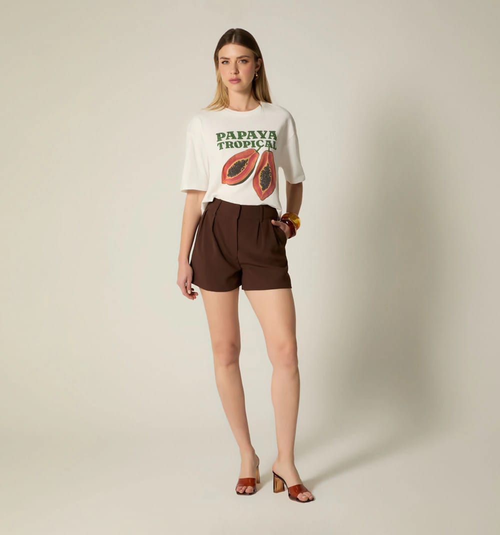 Camiseta oversize estampada - imagen 2