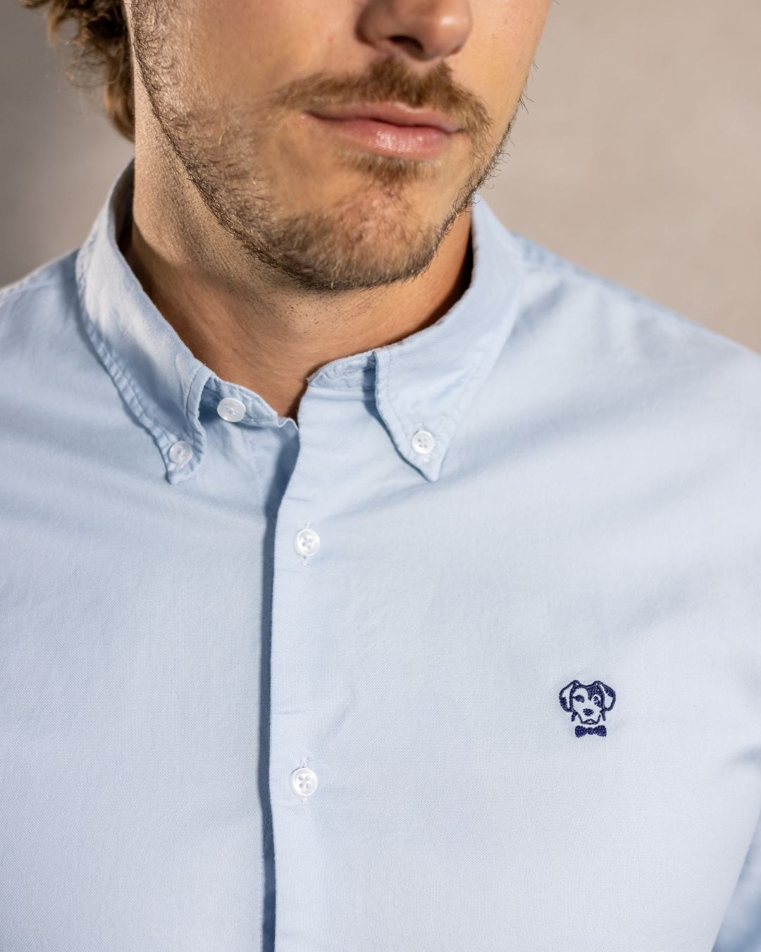 Camisa Antimanchas Oxford Sky - Talla Regular - imagen 2