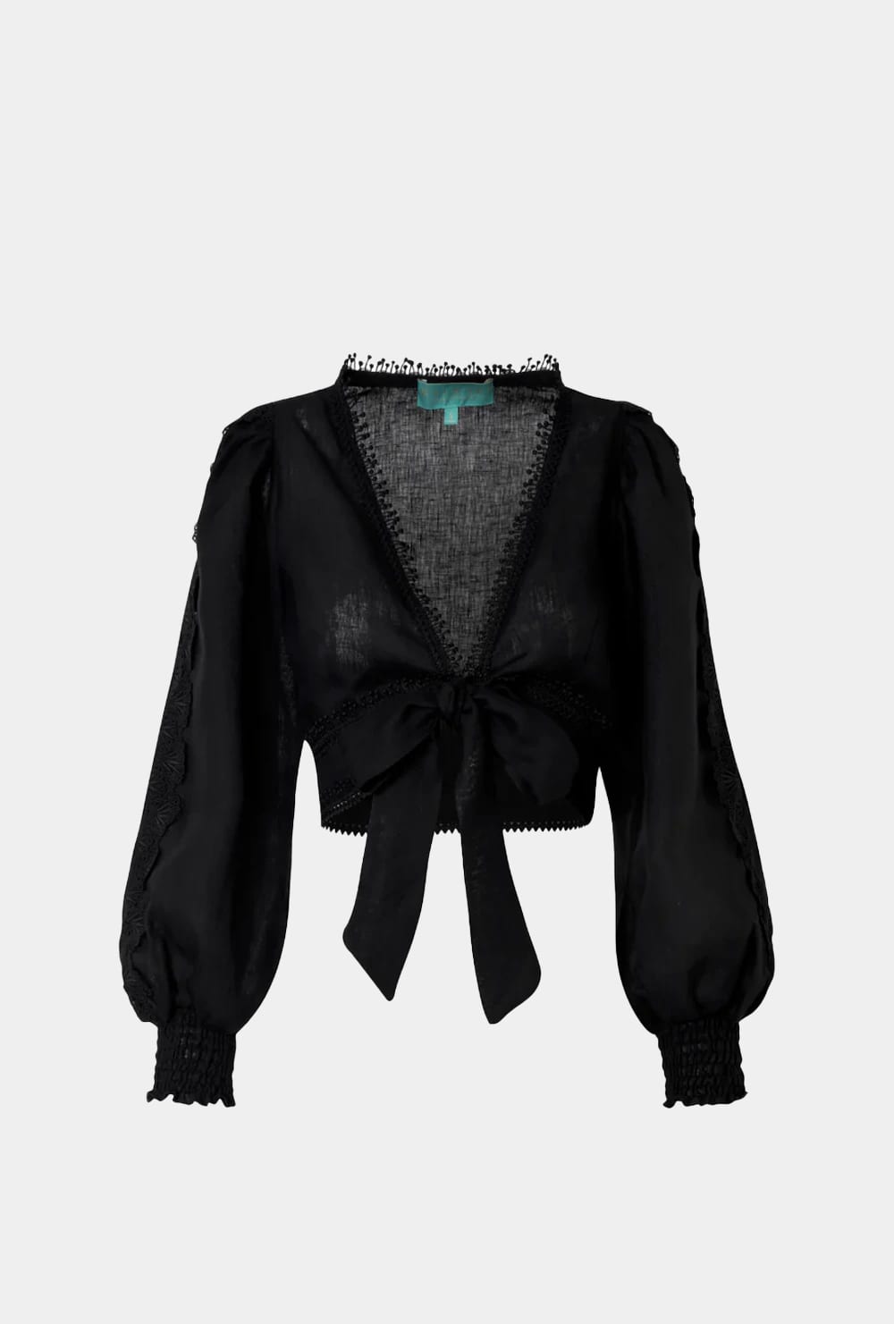 CHLOE TOP BLACK - imagen 1