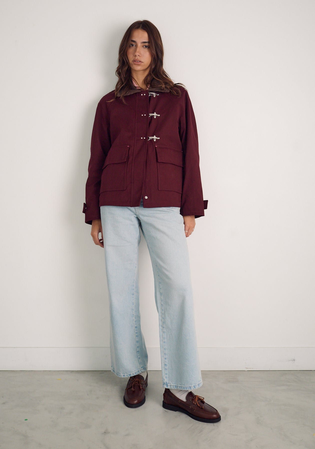 Chaqueta M Scarlet Vino Osc - imagen 1