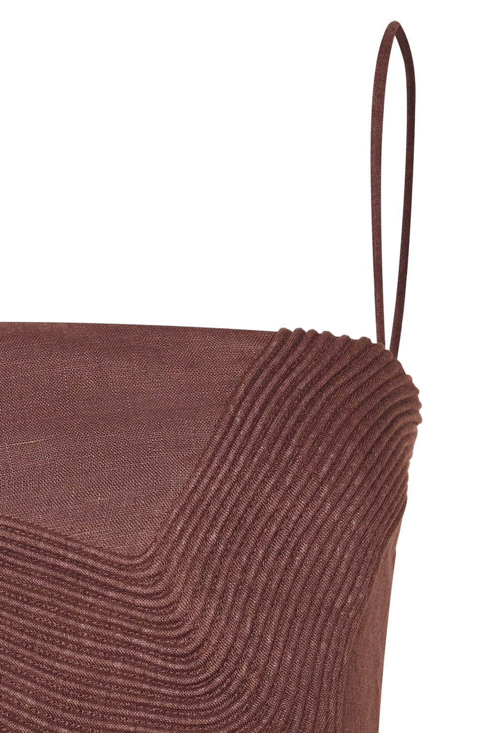 Crop top milan brown - imagen 3