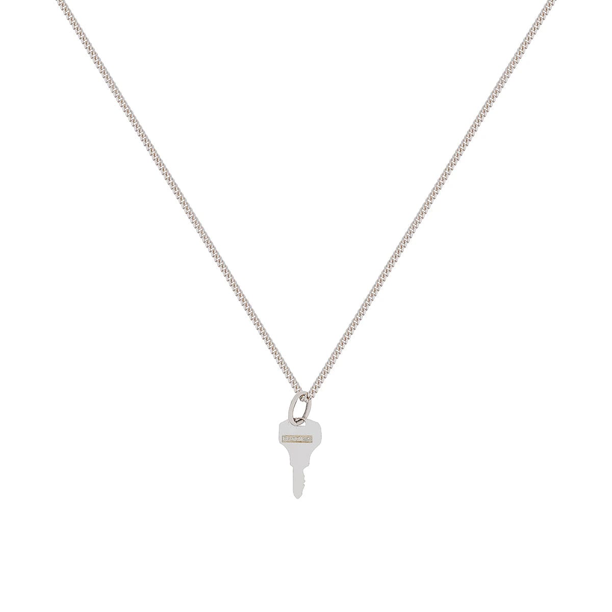 THE KEY NECKLACE  | CADENA CON DIJE DE LLAVE EN PLATA LEY 925 - imagen 2