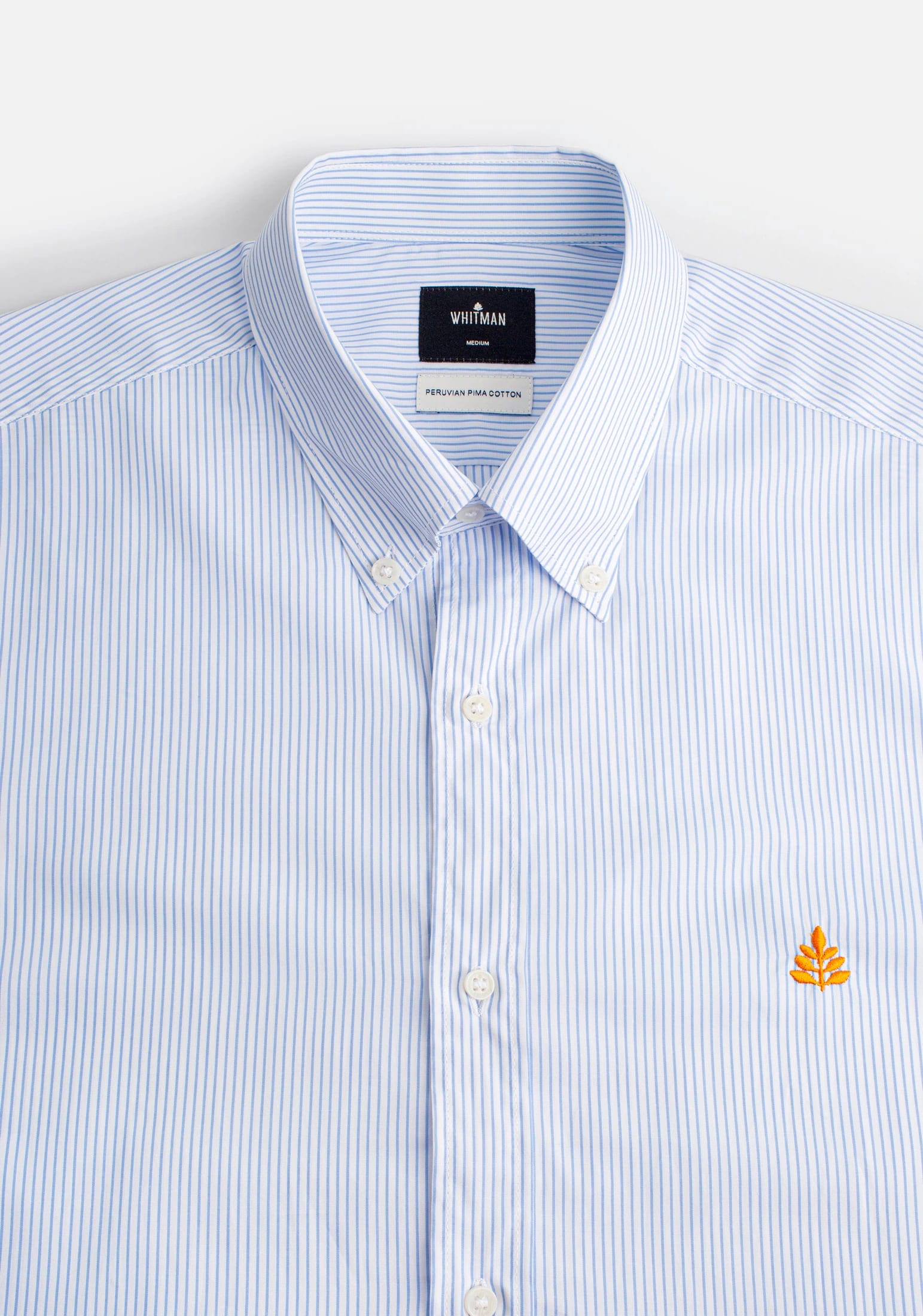 Camisa H CBD Rayas L-Nar Azul Claro - imagen 2