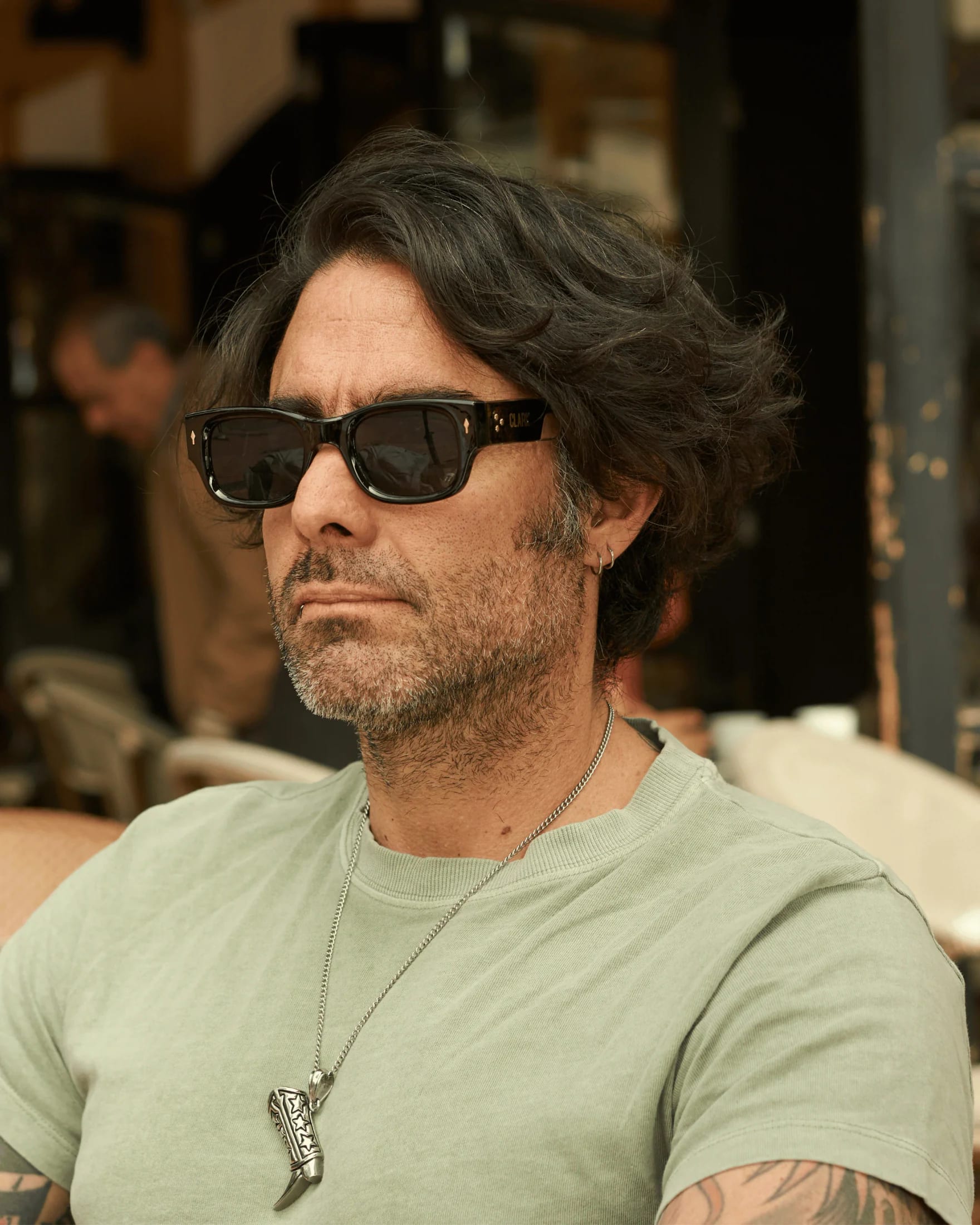 DENZEL SUNGLASSES - BLACK - imagen 4