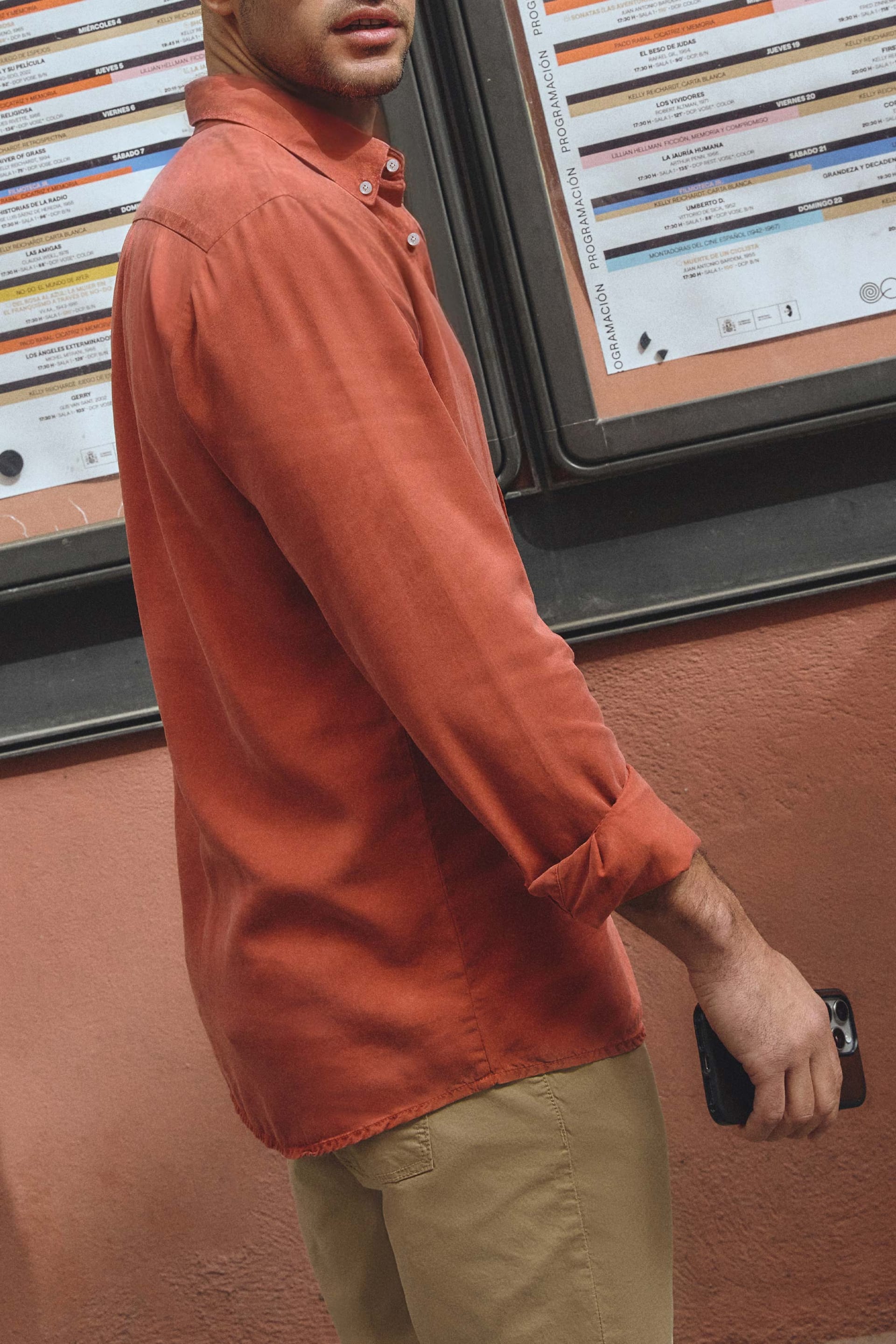 CAMISA LYOCELL BRICK - imagen 3