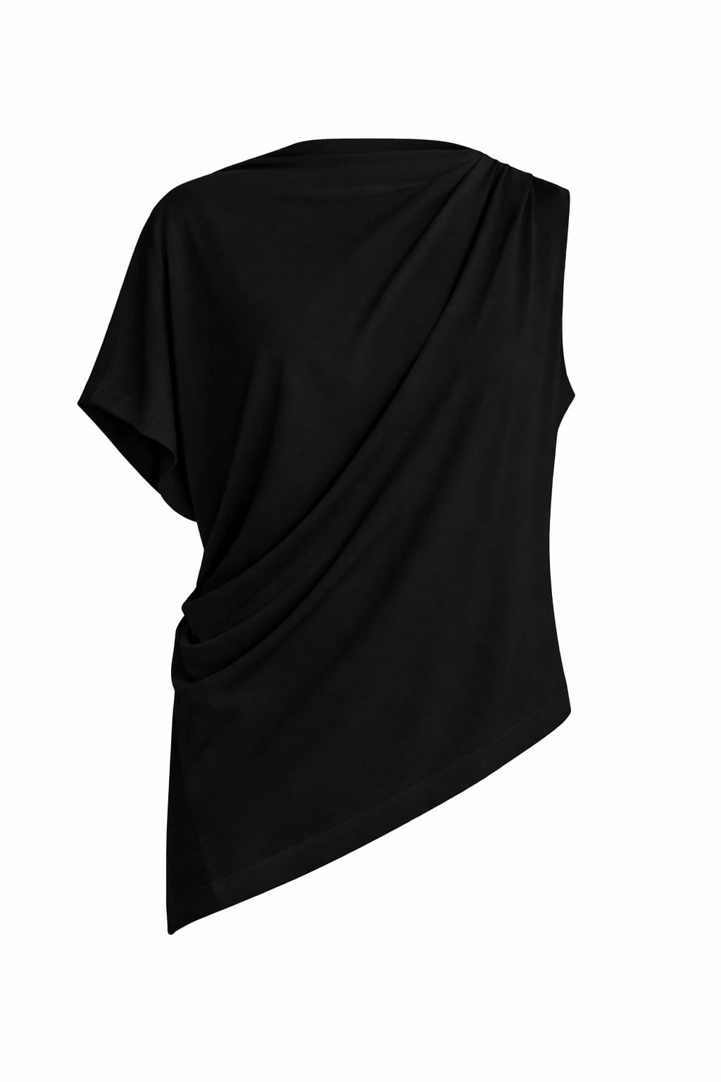 Blusa Asimétrica Negra - imagen 1