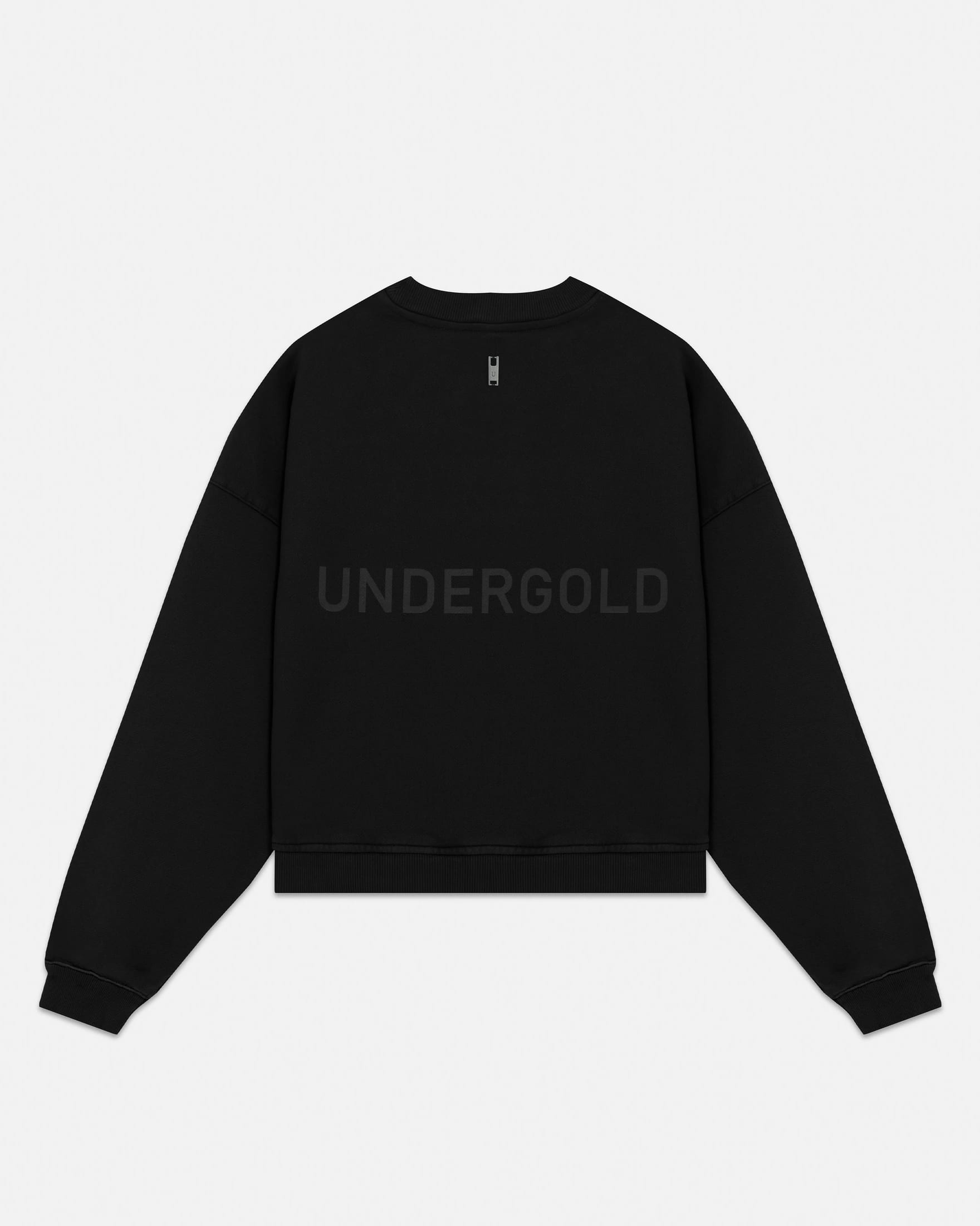 Line Basic Boxy Fit Crewneck Black - imagen 1