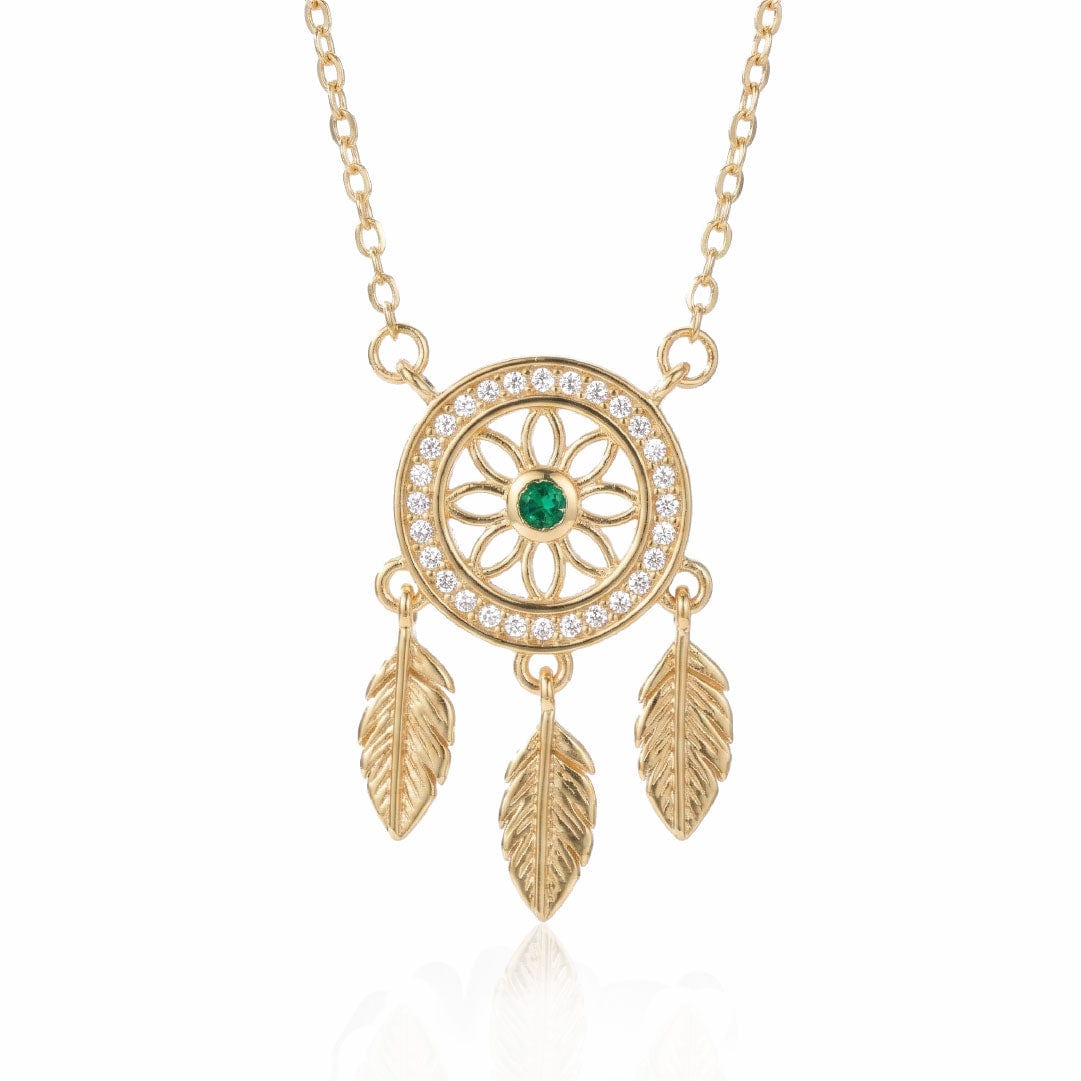Collar Atrapasueños Esmeralda - imagen 1