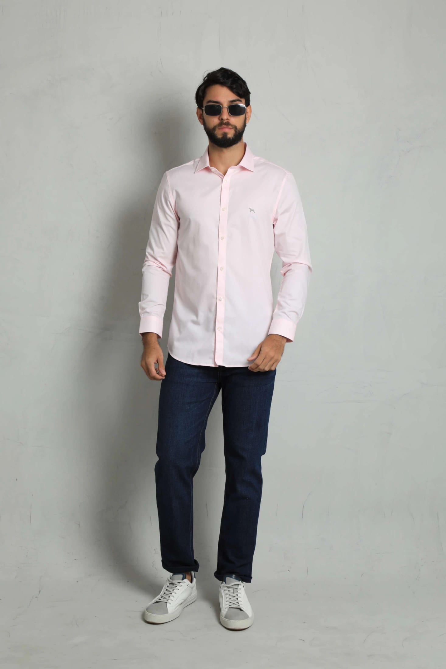 Camisa Manga Larga Rosado - imagen 1