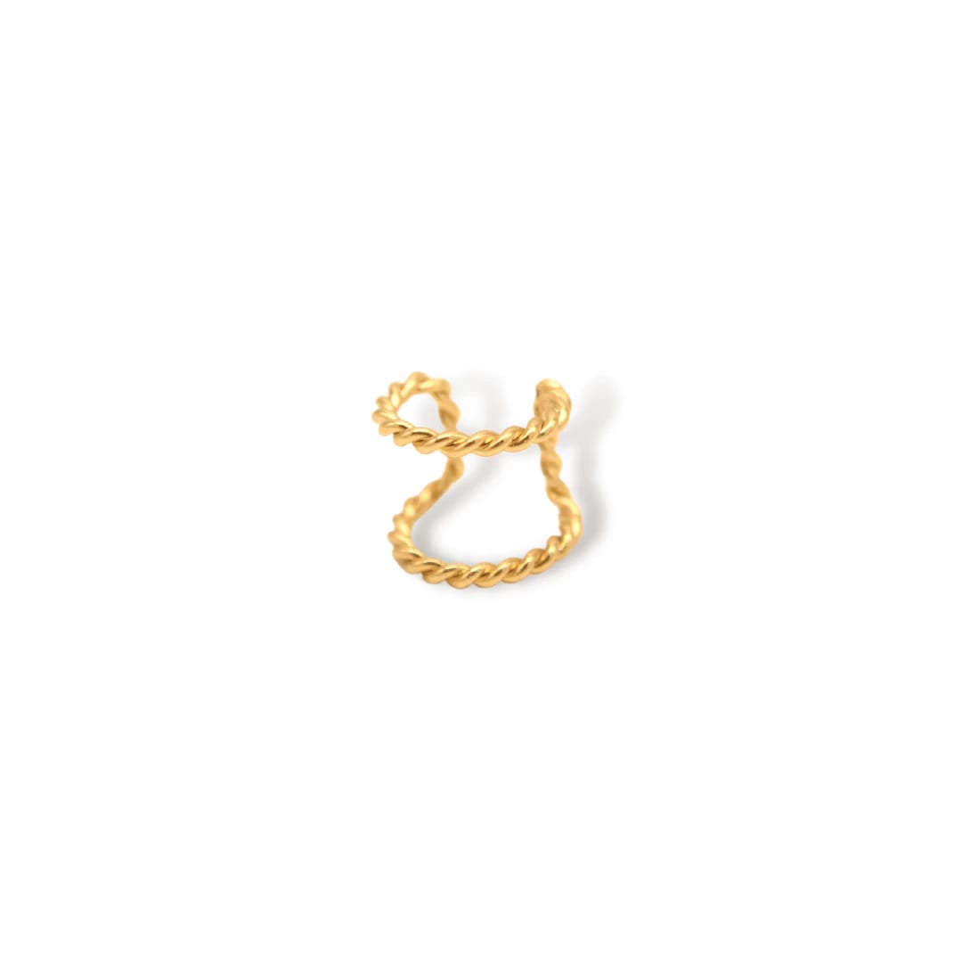 Earcuff entorchado ancho - imagen 3