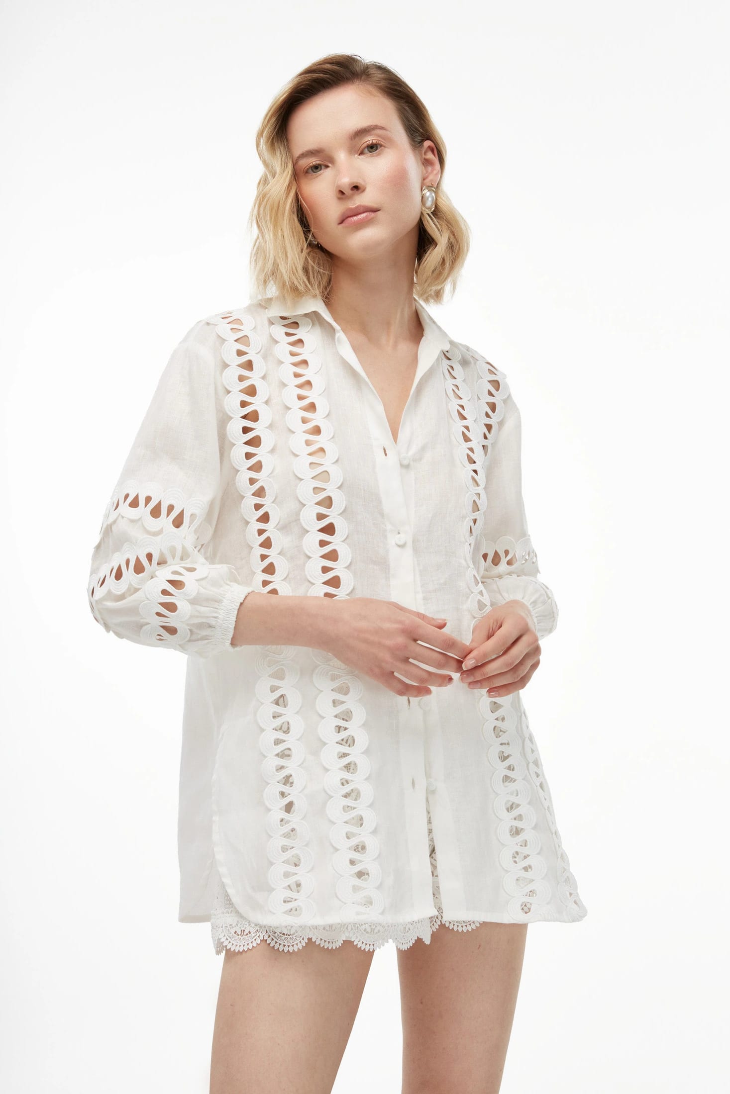 SOLANA SHIRT WHITE - imagen 2