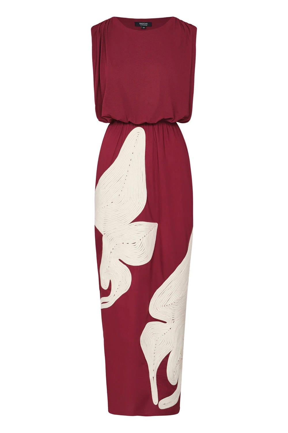 Vestido monte abbey Vinotinto - imagen 2