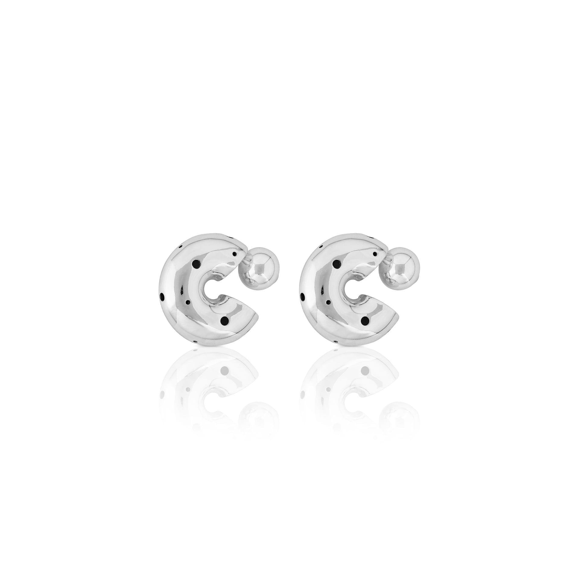 BOLD MEDIUM HOOPS - imagen 2