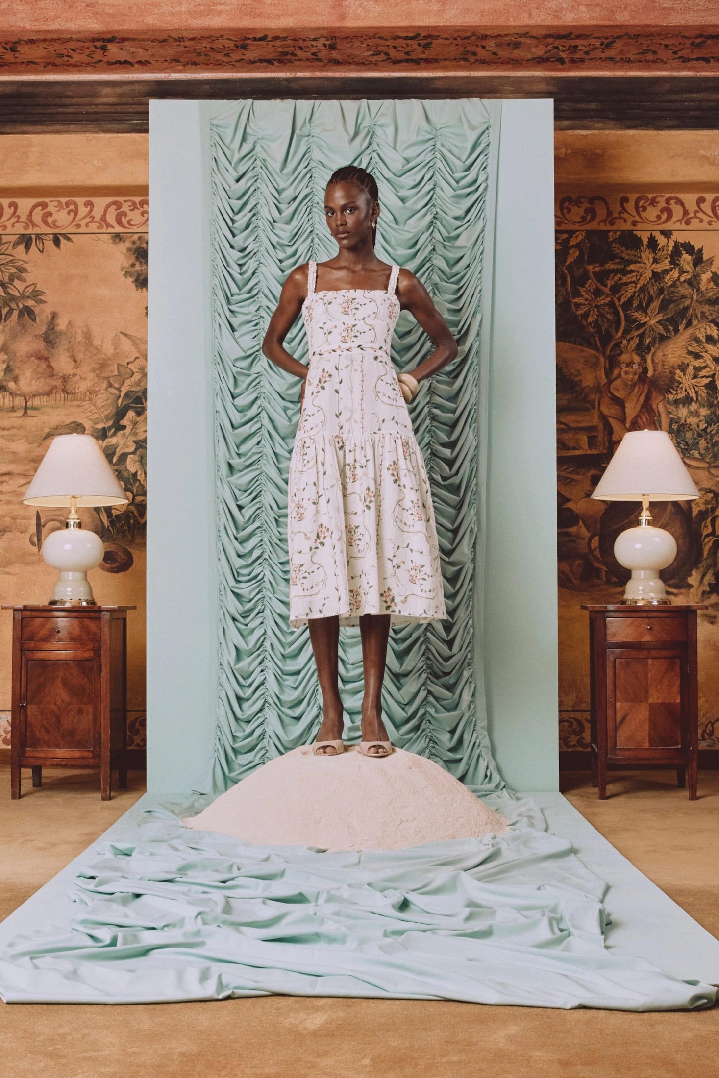 Nispero  Navegante Midi Dress - imagen 2