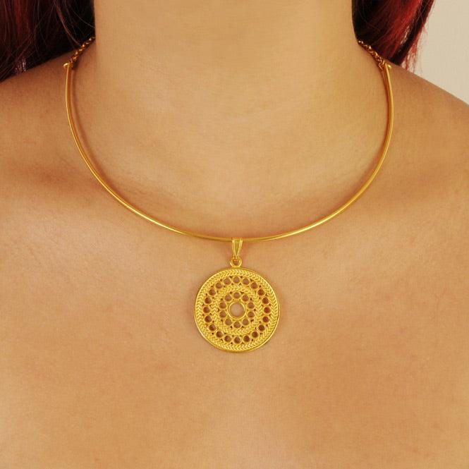 Gargantilla Pectoral Solar Muisca - imagen 2