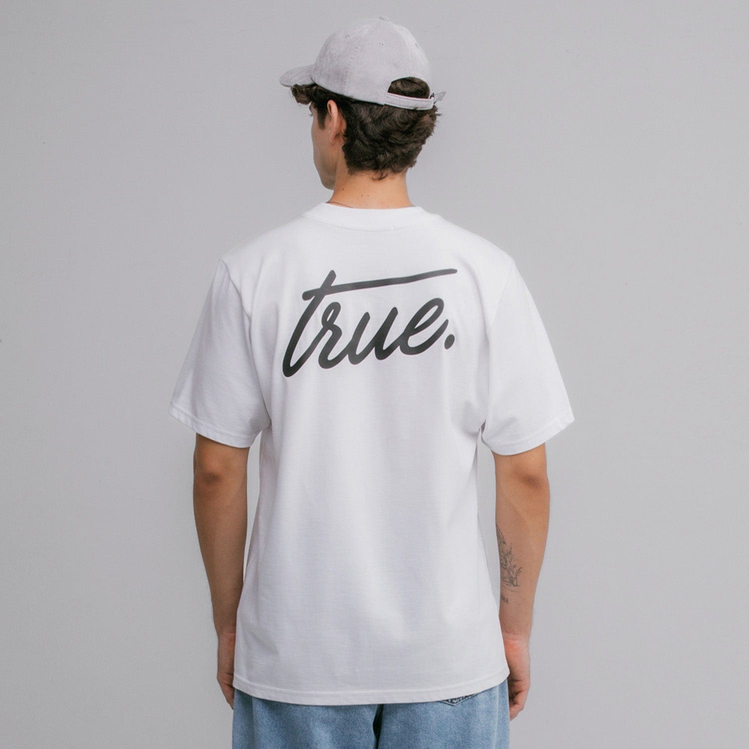 Cursive Logo T-Shirt - White - imagen 4