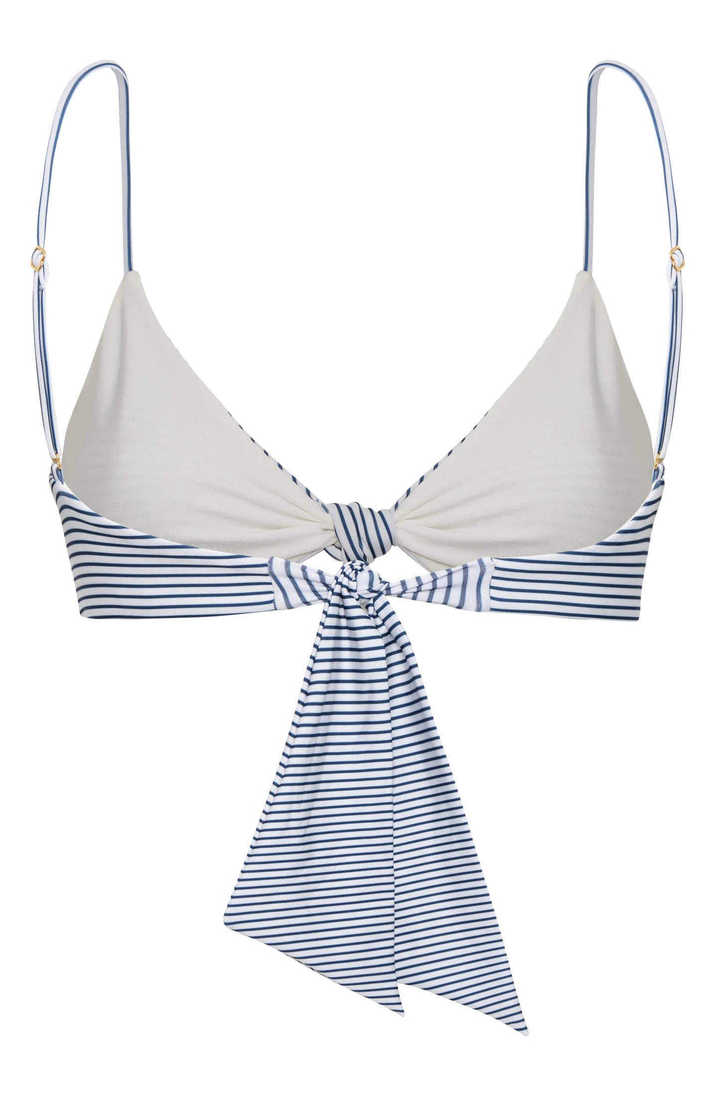 Pacifico Top / Navy Stripes - Ivory - imagen 2